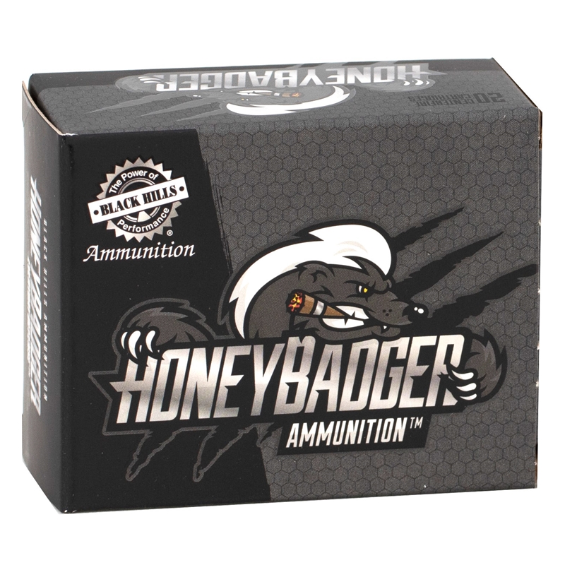 Black Hills HoneyBadger 45 ACP Auto Ammo 135 Grain Solid Copper Lead-Free