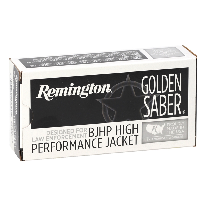 Remington Golden Saber 45 ACP Auto Ammo 230 Grain Brass Jacketed Hollow Point