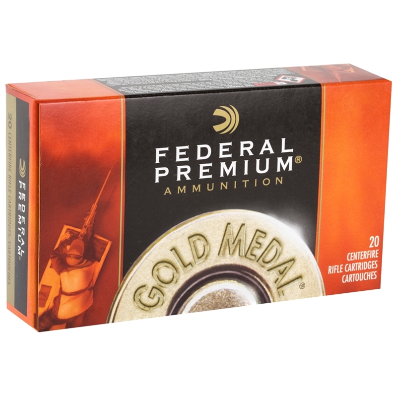 Federal Gold Medal 260 Remington Ammo 142 Grain Sierra MatchKing Hollow Point Boat Tail