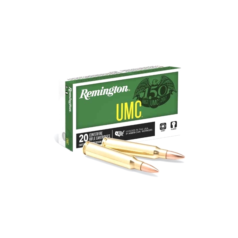 Remington UMC 223 Remington Ammo 55 Grain Full Metal Jacket