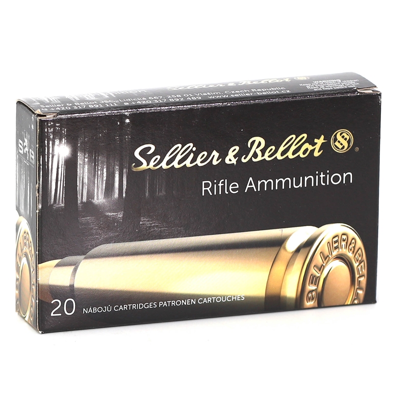 Sellier & Bellot 7x57mm (7mm Mauser) Ammo 140 Grain Soft Point 