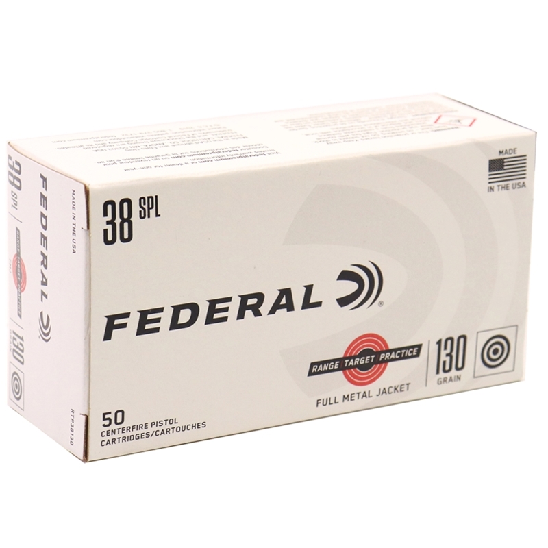 Federal range target practice 38 special new arrivals