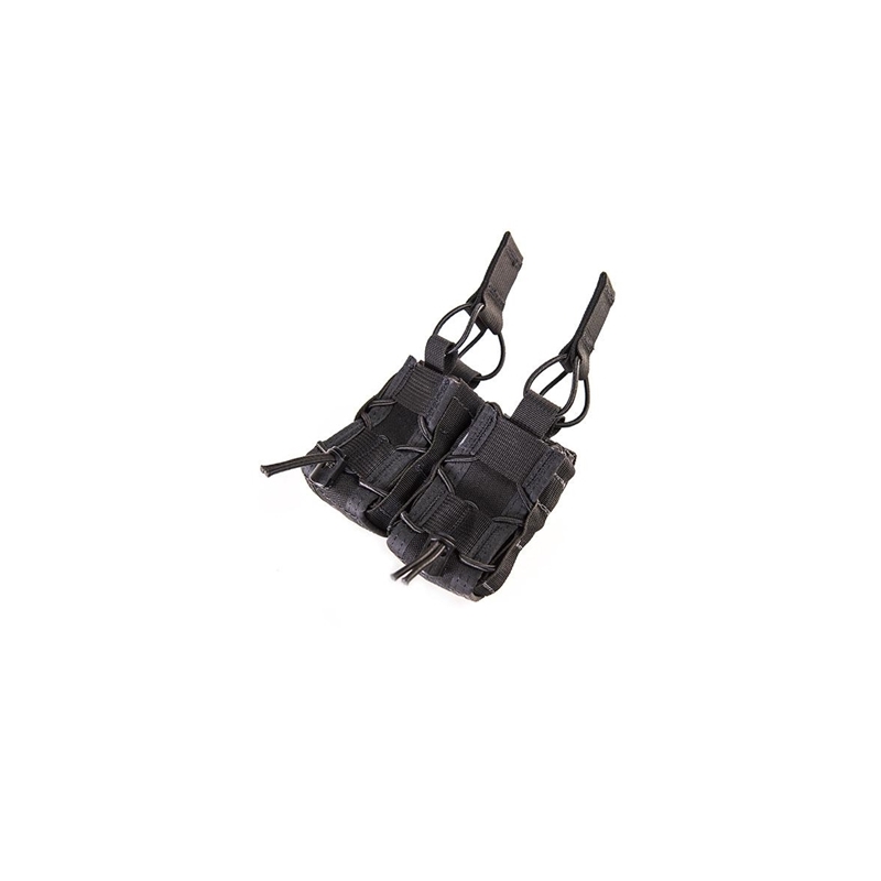 High Speed 40MM Taco Molle Double Configuration Black