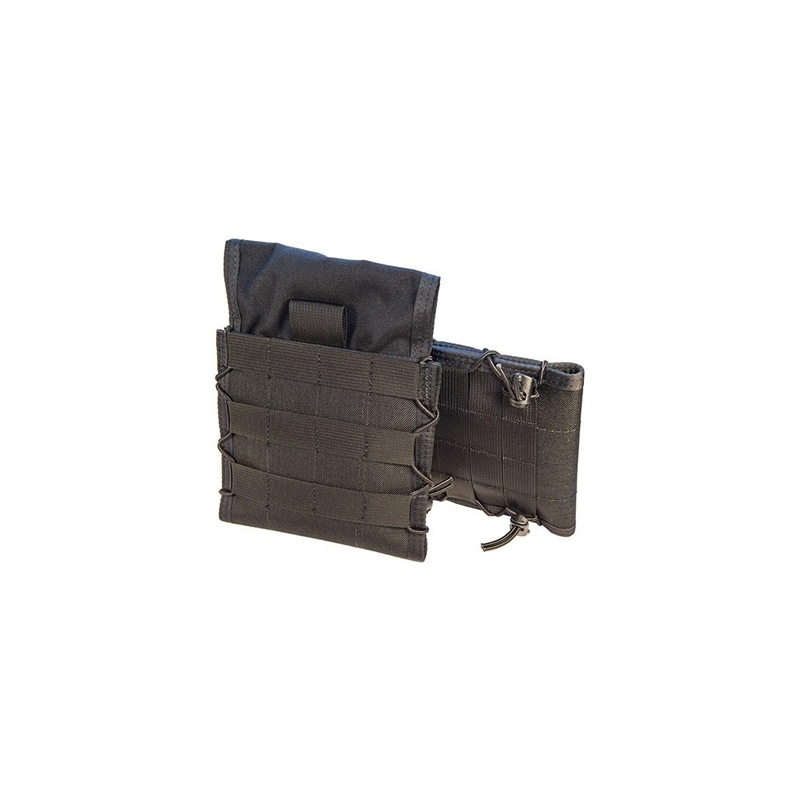 High Speed Adjustable Side Plate Pouch Black 