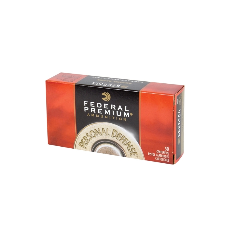 Federal Personal Defense 357 SIG Ammo 125 Grain Hydra-Shok Jacketed Hollow Point