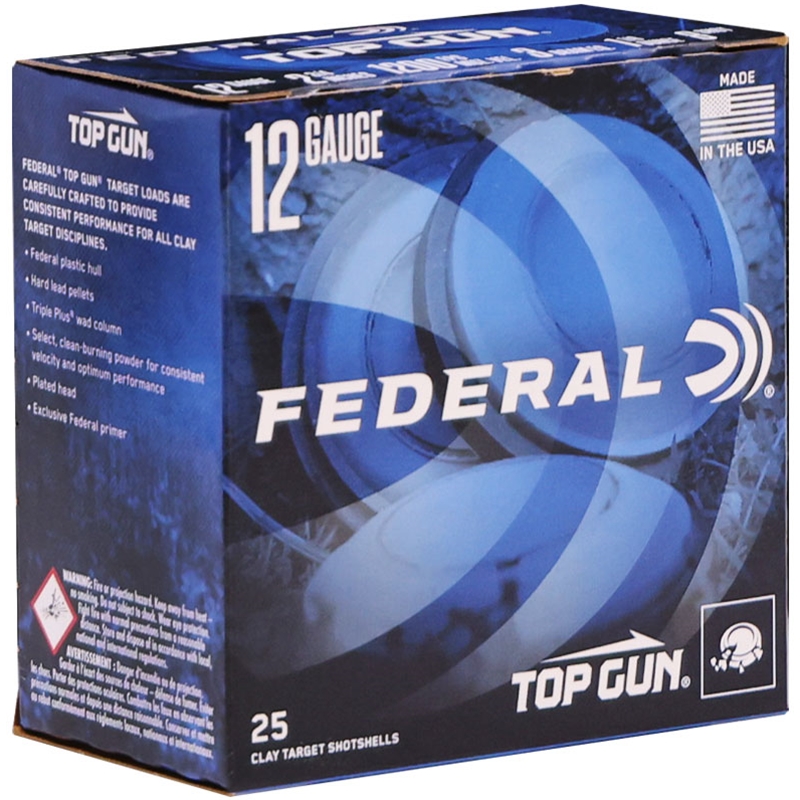 Federal Top Gun 12 Gauge Ammo 2 3/4