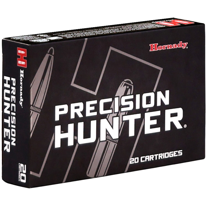 Hornady Precision Hunter 338 Lapua Magnum Ammo 270 Grain Extremely Low Drag Expanding - 82313