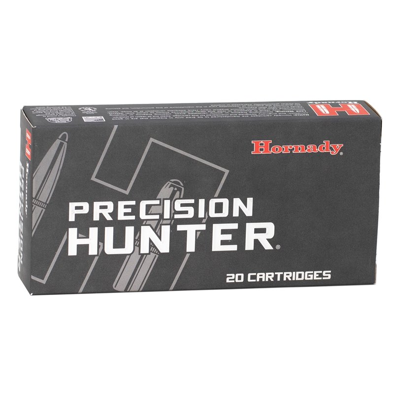Hornady Precision Hunter 270 Winchester Short Magnum Ammunition 145 Grain Extremely Low Drag-Expanding - 80558