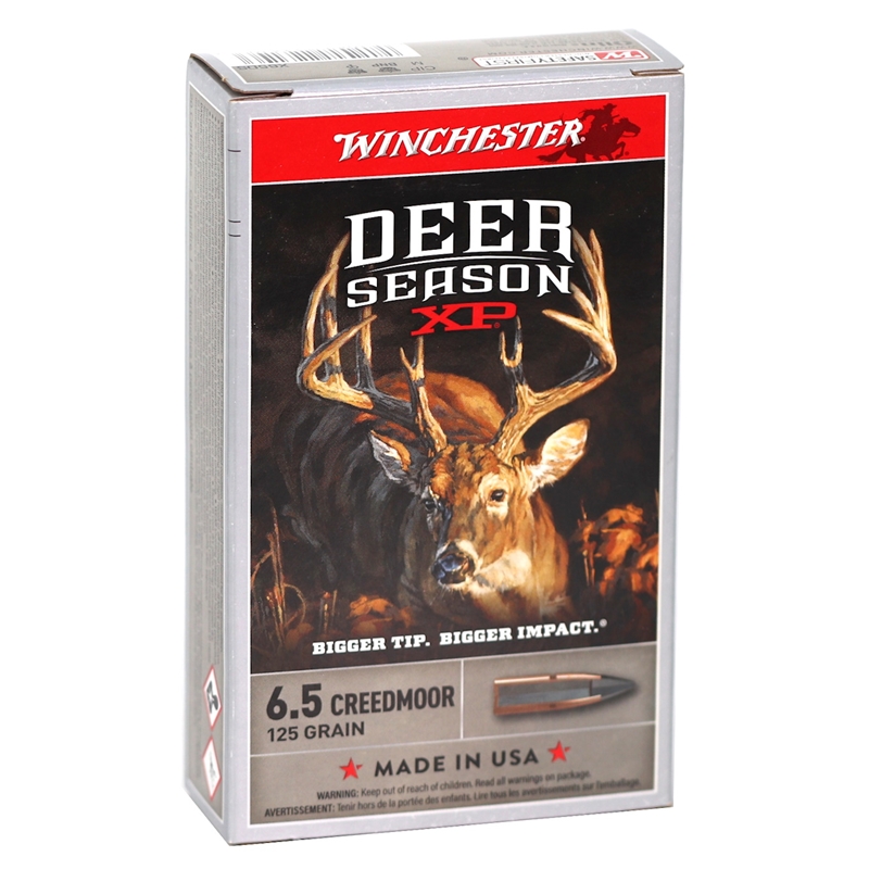 Winchester Deer Season XP 6.5 Creedmoor Ammo 125 Grain Extreme Point Polymer Tip