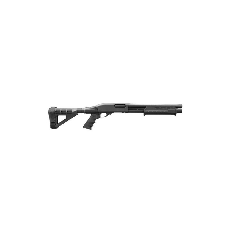 Remington 870 Tac-14 12 Gauge Pump Action 14” Barrel 5 Rounds Arm Brace Magpul M-Lok Fore-End Raptor Grip Black