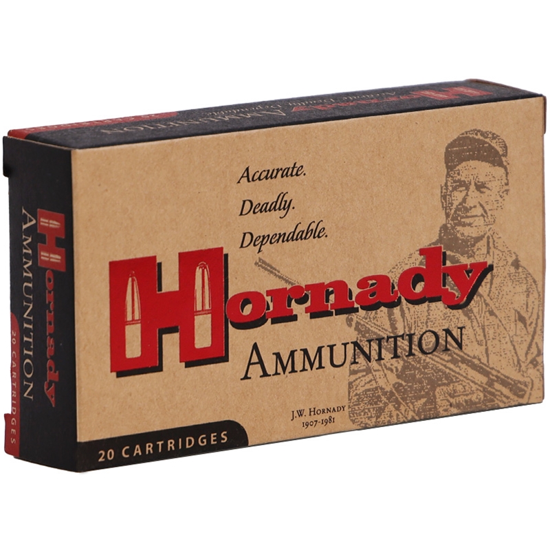 Hornady Custom 250 Savage Ammunition 100 Grain Interlock Soft Point - 8132