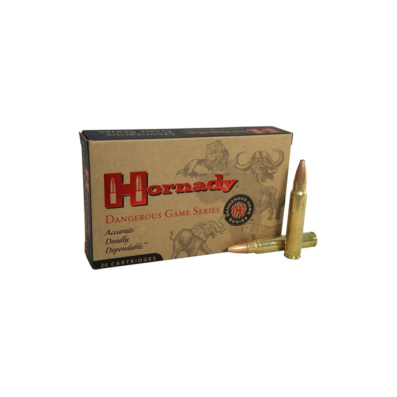 Hornady Dangerous Game Superformance 375 Ruger Ammo 270 Grain Spire Point Recoil Proof