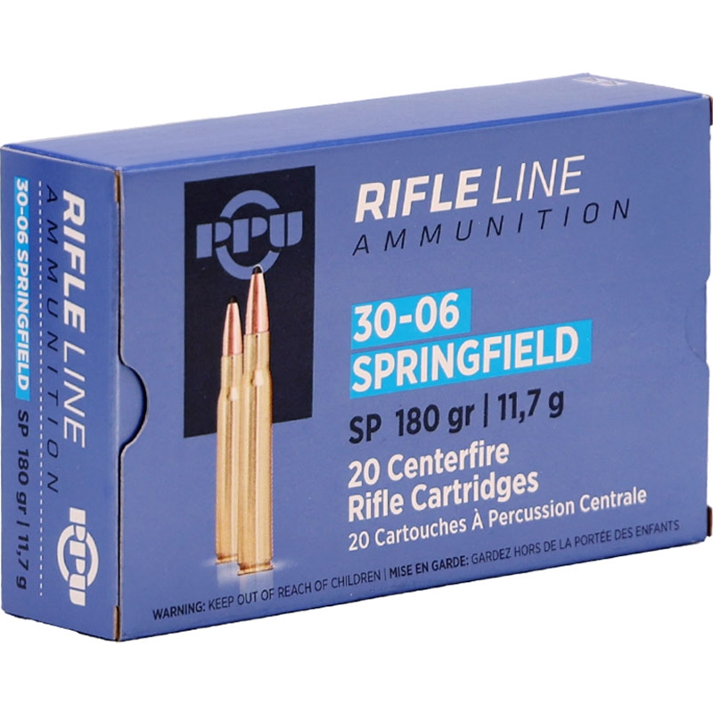 Prvi Partizan 30-06 Springfield Ammo 180 Grain Soft Point - PP30063