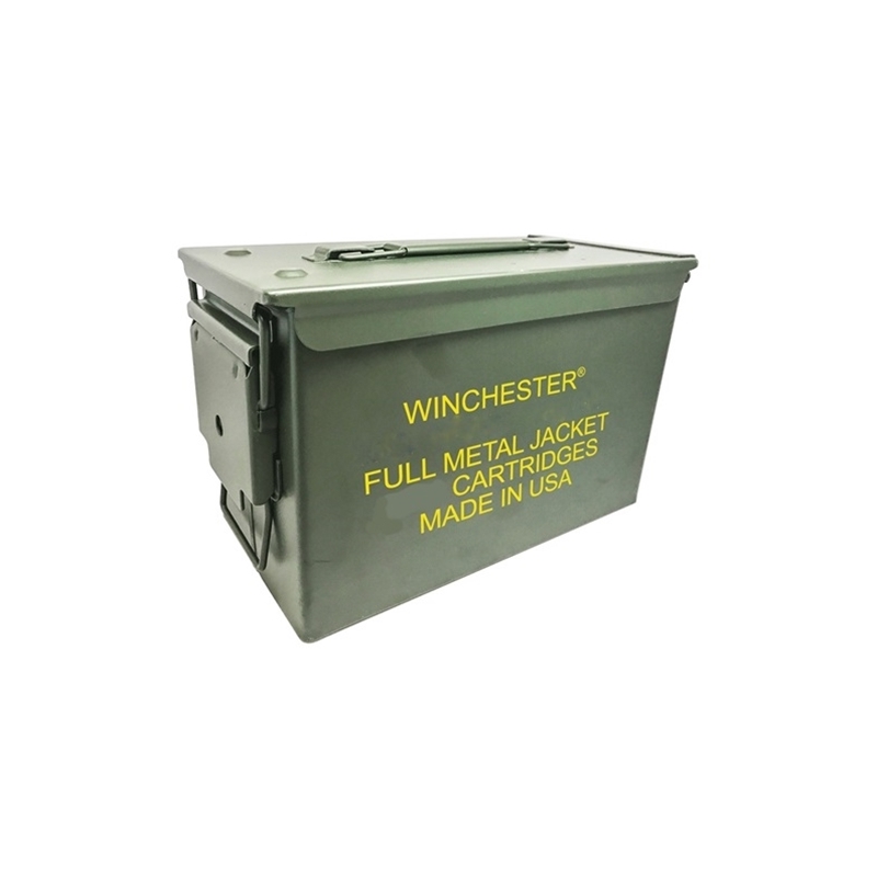 Winchester 40 S&W Ammo 165 Grain FMJ 500 Rounds in Ammo Can