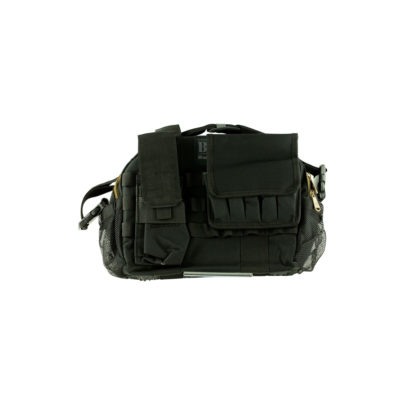 Bulldog Tactical Range Bag with MOLLE Mag Pouches Black