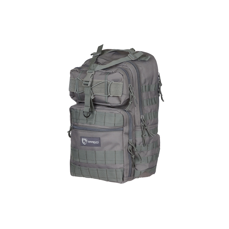 Drago Atlus Sling Pack Backpack Tactical 600D Polyester Grey
