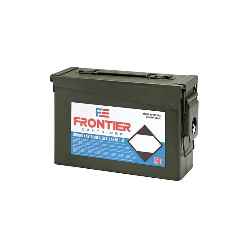 Frontier Cartridge Military Grade 223 Remington Ammo 55 Grain Hornady Hollow Point Match 500 Rounds in Ammo Can