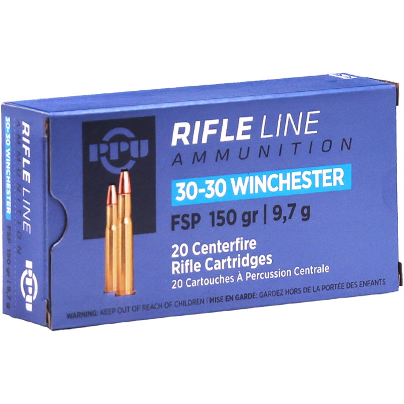 Prvi Partizan 30‑30 Winchester Ammo 150 Grain Flat Soft Point – PP30301