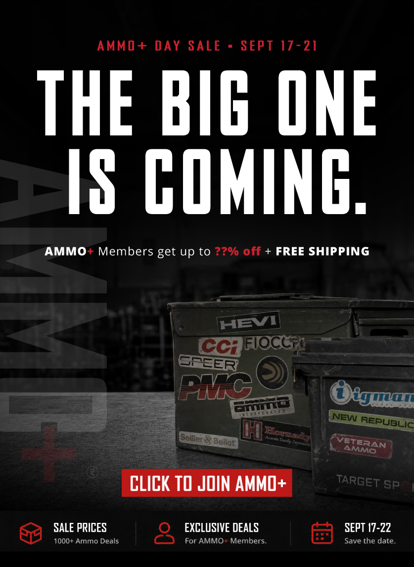 Join AMMO+ AND BUY 1 CASE OF ANY: FEDERAL, CCI,REMINGTON,SPEER,HEVI-SHOT OR FIOCCHI