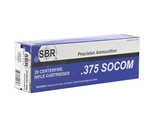 SBR 375 SOCOM Ammo 200 Grain Sierra ProHunter Flat Point