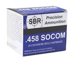 SBR 458 SOCOM Ammo 300 Grain Lehigh Controlled Fracturing